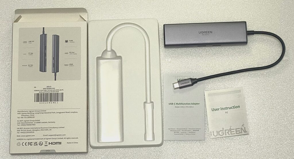 UREEN-USB-HUB-제품구성